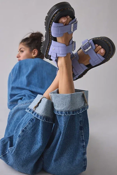 Dr. Martens Women's Zebzag Sandal In Cornflower Blue, Women's At Urban Outfitters