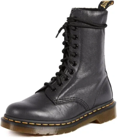 Pre-owned Dr. Martens' Dr. Martens Womens 1490 Patent Lamper Smooth Calf Boots In Multi