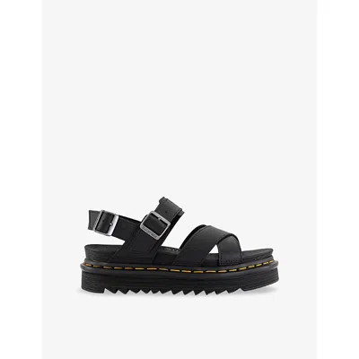 Dr. Martens Voss Ii Platform Sandal In Black