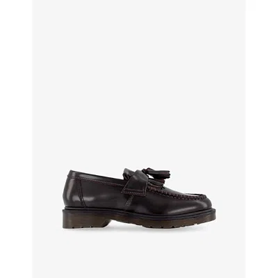 Dr. Martens Womens  Adrian Leather Loafers In Black