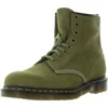 Dr. Martens' Womens Leather Ankle Combat & Lace-up Boots In Multi