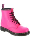 Dr. Martens 1460 Smooth Leather Lace Up Boots In Pink