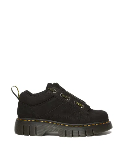 Dr. Martens' Dr. Martens Woodward Hiker Lo Zip 6-eye Shoes In Black