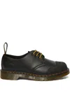 Dr. Martens X Bodega 1461 Smooth Tectuff "black" Derby Shoes In Green
