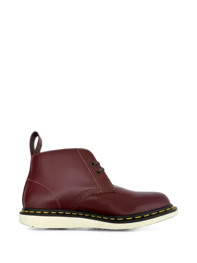 Dr. Martens X Comme Des Garçons Manton Chukka Boots In Brown