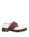 Dr. Martens X Comme Des Garçons Woman Lace-up Shoes Burgundy Size 7 Leather In Red