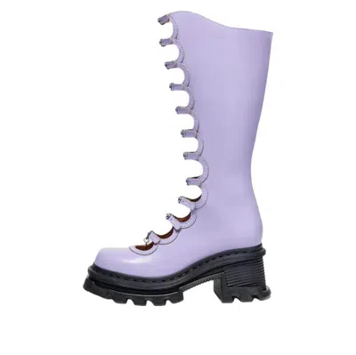 Dr. Martens X Marc Jacobs Kiki Boots 'bright Lavender' In Purple