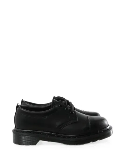 Dr. Martens X Margaret Howell Lace-up Cap-toe Derby Shoes In Black
