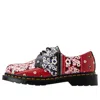 Dr. Martens Nòmarhythm Textile 1461 Shoes Red In Multi