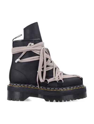 Dr. Martens X Rick Owens Black  Megalace® Boots