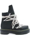 Dr. Martens X Rick Owens Boots Blacks And Greys In Black