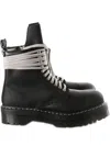 Dr. Martens X Rick Owens Quad Sole Steel Toe Boots In Black