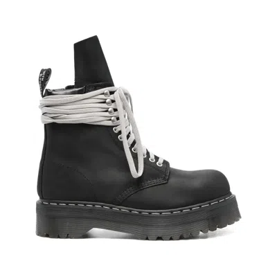 Dr. Martens X Rick Owens Shoes In Black
