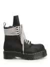 Dr. Martens X Rick Owens Steel Toe Boot Boots Black In Black