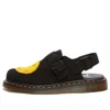 Dr. Martens' Dr. Martens X Smiley Jorge Suede Mules 'black Yellow'