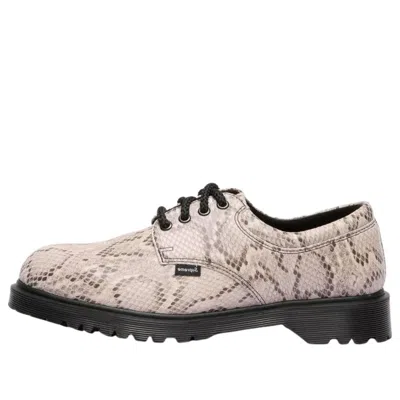 Dr. Martens X Supreme Snakeskin-effect Shoes In Multi
