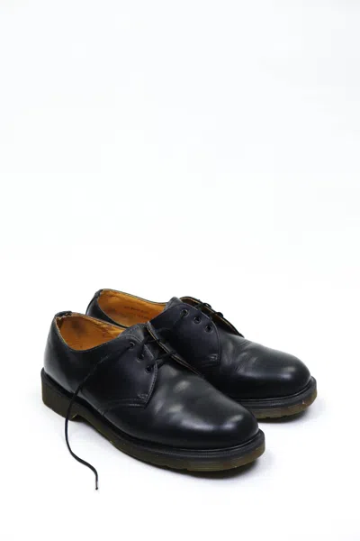 Pre-owned Dr Martens X Vintage Dr. Martens Vintage Made In England Leather Oxford Shoes In Black