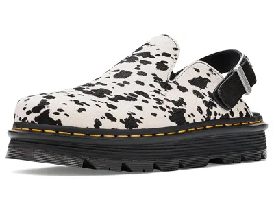 Dr. Martens Zeb Zag Mule Shoes Cream/black : Uk 3 (us In Multi