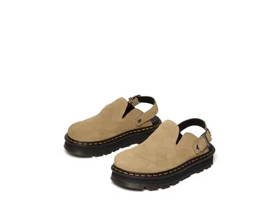 Dr. Martens Zeb Zag Mule Shoes Savannah Tan E.h Suede : Uk 13 (us