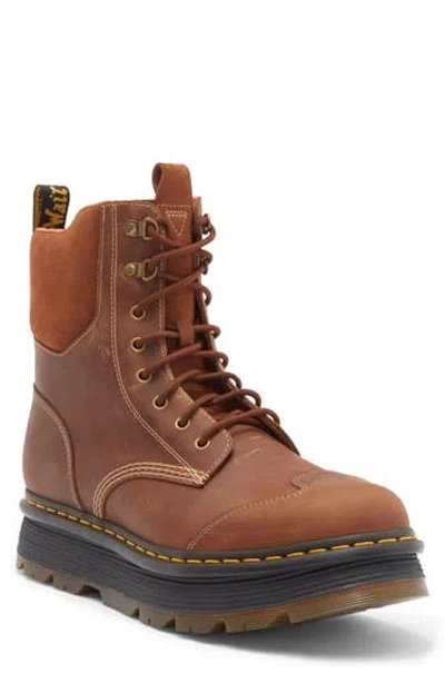 Dr. Martens' Dr. Martens Zebzag 8 Lace-up Boot In Classic Tan