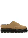 Dr. Martens Zebzag Anywair Round-toe Mules In Brown