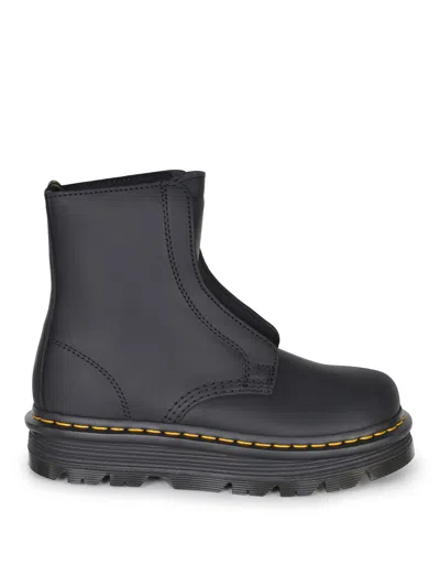 Dr. Martens "zebzag" Boots In Black