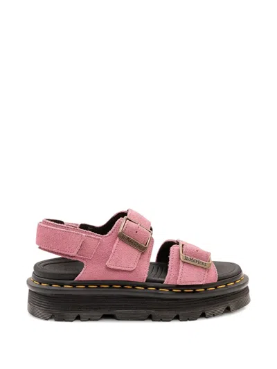 Dr. Martens Woman Sandals Antique Rose Size 6 Leather In Pink
