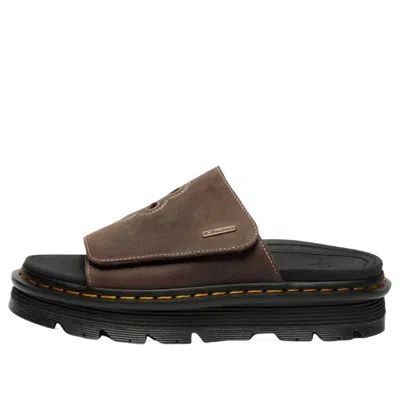 Dr. Martens Zebzag Flower Sandals 'dark Brown'