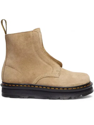 Dr. Martens Zebzag Lace Less Shoes In Brown