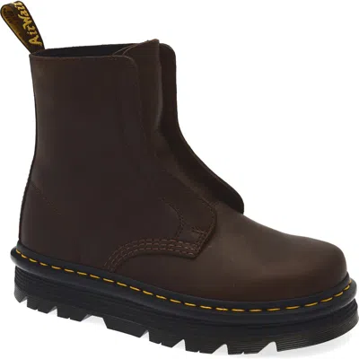 Dr. Martens Zebzag Laceless Boot In Animal Print