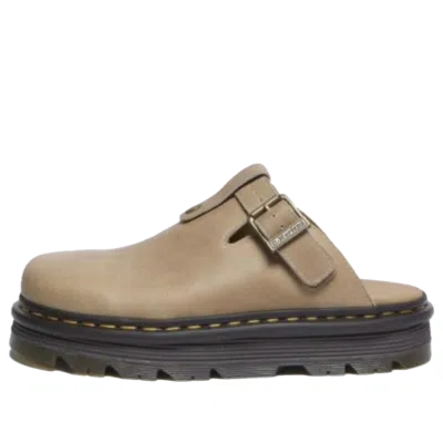 Dr. Martens' Dr. Martens Zebzag Leather Casual Slingback Platform Mules 'porcelain Tan'