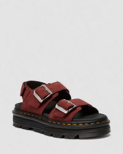 Dr. Martens Zebzag Milled Nubuck Sandalen In Multi
