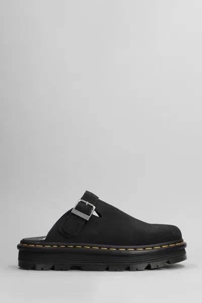 Dr. Martens Zebzag Mule Shoes In Black