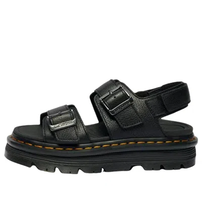 Dr. Martens Zebzag Pisa Leather Platform Sandals 'black'