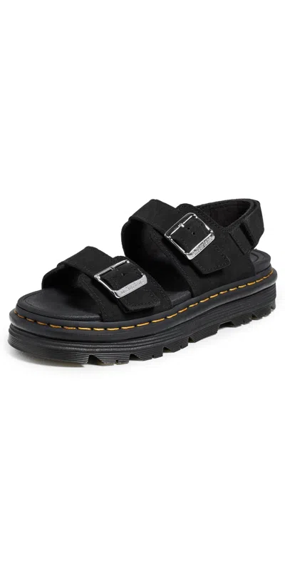 Dr. Martens Zebzag Sandals Black In Multi