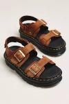 Dr. Martens Zebzag Sandals In Brown