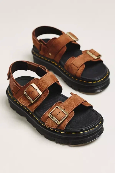 Dr. Martens Zebzag Sandals In Brown