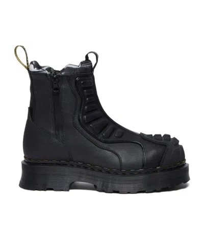 Dr. Martens' Zippered Chelsea Boots In Black