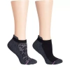 Dr Motion 2 Pair Low Cut Compression Socks Womens In Black