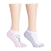 Dr Motion 2 Pair Low Cut Compression Socks Womens In White