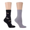 Dr Motion Dr.motion Womens Quarter Ankle Socks In Multi
