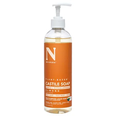 Dr. Natural Castile Liquid Soap - Almond By  For Unisex - 16 oz Soap In White