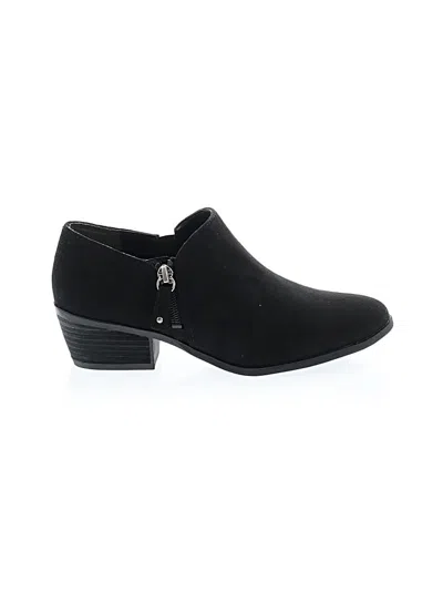Pre-owned Dr. Scholl's Ankle Boots In Black