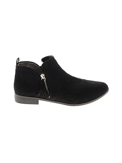 Pre-owned Dr. Scholl's Ankle Boots In Black