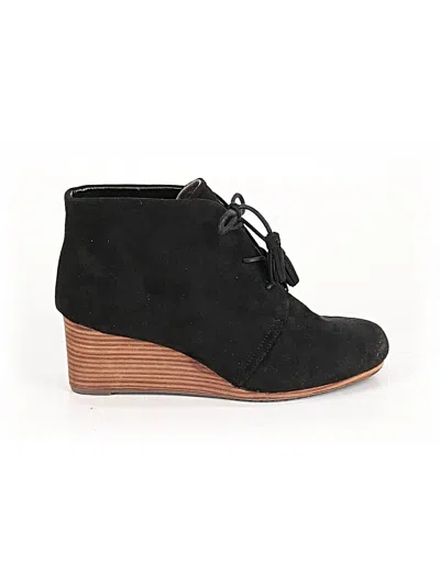 Pre-owned Dr. Scholl's Ankle Boots In Black