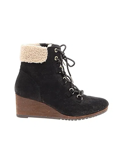 Pre-owned Dr. Scholl's Ankle Boots In Black