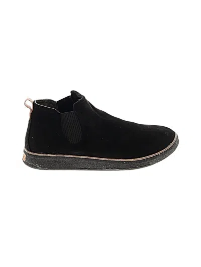 Pre-owned Dr. Scholl's Ankle Boots In Black