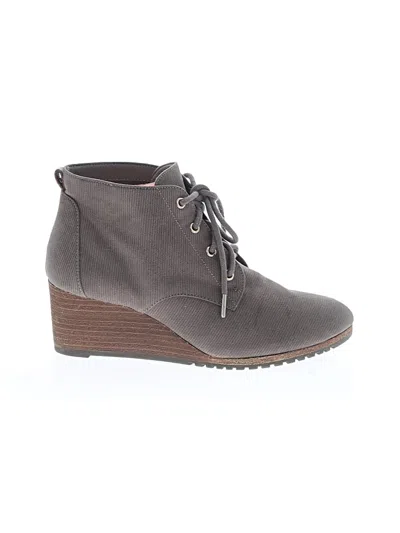 Pre-owned Dr. Scholl's Ankle Boots In Brown