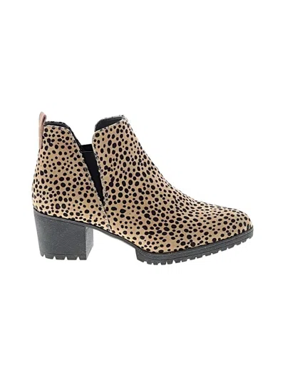 Pre-owned Dr. Scholl's Ankle Boots In Brown