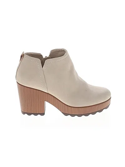 Pre-owned Dr. Scholl's Ankle Boots In Gray
